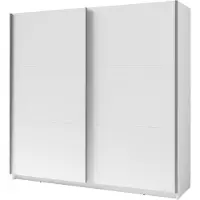 Meublorama MK-ARSEN10-A3-W10200/W10200-10-IIB*6C/134KG, 5 Regale, 2 Tür(en), Weiß, MDF-Platten, 550 mm, 1510 mm