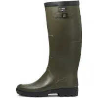 Aigle Gummistiefel Benyl Breiter Schaft Khaki-Schuhgröße 45