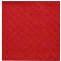 Papstar Servietten 1/4-Falz, 24x24 cm bordeaux, "DAILY Collection" | Folie (20 Stück)