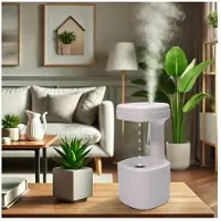 MagneticLand Antigravity-LED-Luftbefeuchter, USB-C, 500 ml Wassertank
