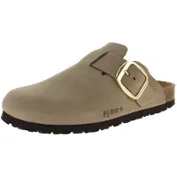 FJORT Damen Pantolette mit Lederfußbett 38