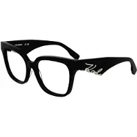 Karl Lagerfeld Sehhilfen - - KL6190 N - Acetat - Schwarz - Größe 53/17/140