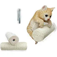 Markenlos Sisal Stufen, Wandtreppe für Katzen - 20 cm x 7 cm [Menge wählbar]