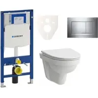 Laufen Geberit Wand-WC Set für Vorwandmontage + Pro Nordic WC SIKOGES3H6