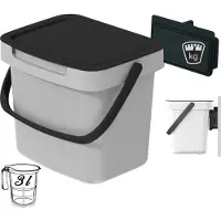 Prosperplast SYSTEMA Q COLLECT NHW3 Korb - aschgrau