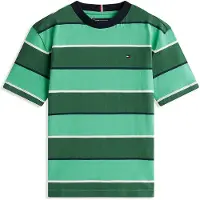 Tommy Hilfiger T-Shirt KB0KB10298 Grün Regular Fit