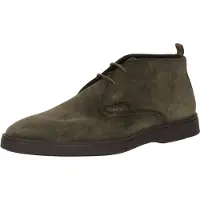 Lloyd Leder-Schnürschuhe in Oliv - 42