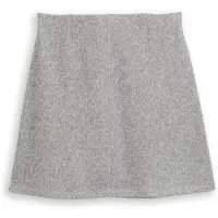 Tom Tailor Damen Cosy Rock in Melange-Optik, grau, Meliert, Gr. 44