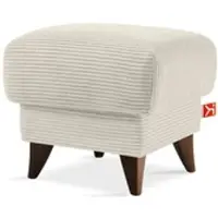 Konsimo Hocker Gustavo II , creme , Maße (cm): B: 53 H: 49