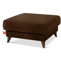 Konsimo Hocker Gustavo II , braun , Maße (cm): B: 92 H: 48