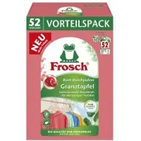 Frosch Waschmittel Granatapfel Bunt-Waschmittel, Pulver, ökologisch, 3,43 kg, Waschladungen 52