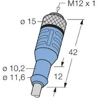 Burkert Stik 919061 Poltal: 8 30 V (max) 1 stk