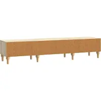 vidaXL TV-Schränk Sonoma-Eiche 147 x 34,5 x 30 cm Holzwerkstoff