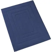 De Witte Lietaer Badematte Pacifique Blue Indigo-60 x 100 cm
