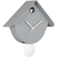 Karlsson - Wanduhr Cool Retro - Mausgrau - 7.5x25.5x25.8cm