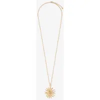 Sissy-Boy Gold-plated Kette Mit Sonnen-Anhänger