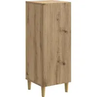 vidaXL Sideboard Artisan-Eiche 33 x 34,5 x 90 cm Holzwerkstoff