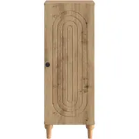 vidaXL Sideboard Artisan-Eiche 33 x 34,5 x 90 cm Holzwerkstoff