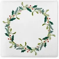 Mank Airlaid Serviette Isabell in Weiss, 40 x 40 cm, 50 Stück -