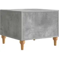 vidaXL Couchtisch Betongrau 49 x 50 x 40 cm Holzwerkstoff