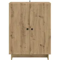 vidaXL Sideboard Artisan-Eiche 66 x 34,5 x 90 cm Holzwerkstoff