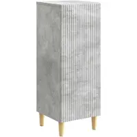 vidaXL Sideboard Betongrau 33 x 34,5 x 90 cm Holzwerkstoff