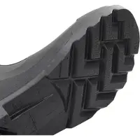 vidaXL Gummistiefel mit Herausnehmbarem Innenfutter Schwarz Gr. 44 PVC