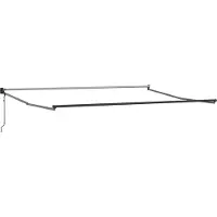 vidaXL Ausziehbare Markise Mehrfarbig 400 x 300 cm