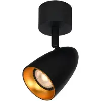 ITALUX Strahlerlampe TINO SPL-36748-1R-BK-GD