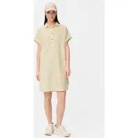 Camel active Hemdblusenkleid mit Knopfleiste in Gelb | Gr.: XL