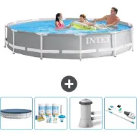 Intex Prism Frame Pool Rund - 366x76 cm - 5-teilig SCB5