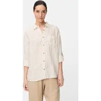 Camel active Bluse mit Kentkragen in Sand | Gr.: XL