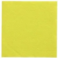 Papstar Servietten 1/4-Falz, 24x24 cm limonengrün, "DAILY Collection" | Folie (20 Stück)