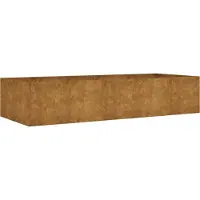 Syfax Hochbeet 200x80x40 cm Cortenstahl