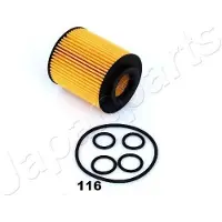 Japanparts Ölfilter FO-ECO116 Filtereinsatz für OPEL Corsa D Schrägheck (S07) ZAFIRA B (A05) Mokka / Mokka X (J13) Astra J Sports Tourer (P10)