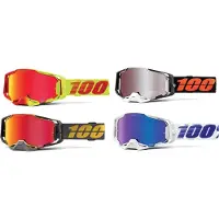 100% Armega HiPER Goggle - Mirror Lens Silver