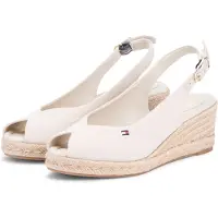 Tommy Hilfiger Espadrilles Mid Wedge Espad Slingback FW0FW09228 Beige