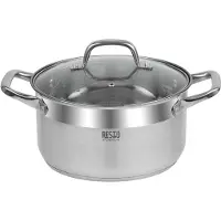 Resto Libra, 4,6 l, Rund, Edelstahl, Glas, Edelstahl, Edelstahl, Edelstahl