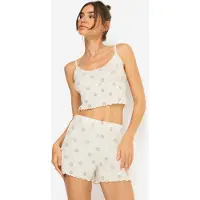 LASCANA Shorty Set, 2 tlg. All-over Print