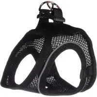 Flamingo Geschirr Step & Go Bento schwarz, Größe: XS
