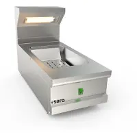 Saro Pommeswärmer Auftischgerät Modell LQ / SPE40BB