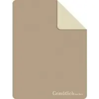 Ibena Jacquard Wohndecke GEMÜTLICHMACHER - B/L ca. 150,00x200,00