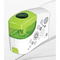 TETIS Battery pencil sharpener, green