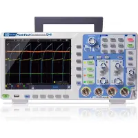 Peaktech P 1341 – 4-Kanal Digital-Oszilloskop | 100 MHz | 1 GS/s | 8″ TFT | USB & LAN | FFT, XY-Modus & Frequenzzähler