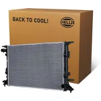 Hella 8MK 366 300-211 Kühler Wasserkühler Motorkühler für AUDI A4 Avant (8K5, B8) A6 Avant (4G5, 4GD, C7) Q5 (8RB) A5 Sportback (8TA) A4 Limousine