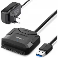 UGREEN 20611, USB 3.0, SATA III, 0,5 m, Schwarz