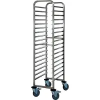 Saro Regalwagen RW1118, 18 Auflagen, GN 1/1 kompatibel, 180 kg Traglast, 460x613x1645 mm