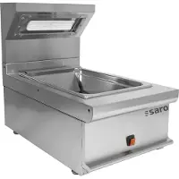 Saro E7/SPE40BB, 1000 W, 230 V, 50-60 Hz, Edelstahl, Edelstahl, Edelstahl