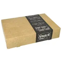 Papstar 200x Catering-Kartons "pure" eckig 8 x 24,7 x 35,7 cm "Good Food" klein