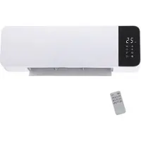 Emerio Wandheizung WH-133172 – 20 m² – Wandmontage – 2 Heizstufen – Einstellbarer Thermostat – Fernbedienung – Timer - Fenster-offen-Erkennung